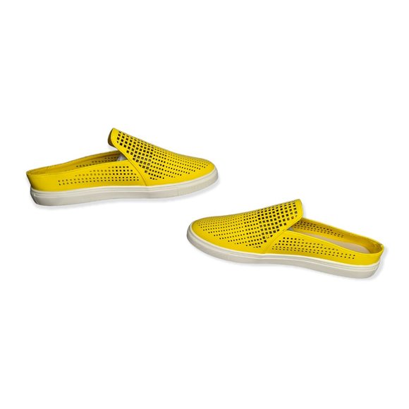 Massey's Yellow Mules Size 8.5W - Picture 9 of 9